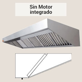 Catálogo Campana extractora Industrial Pared sin Motor - Pepebar